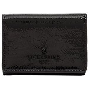 Liebeskind, Louisa Geldbörse Leder 10,5 Cm in schwarz, Geldbörsen für Damen