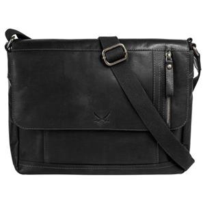 Sansibar Messenger Bag, echt Leder
