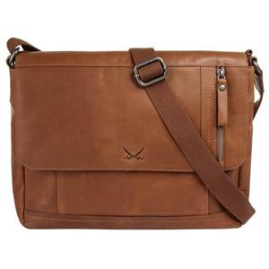 Sansibar Messenger Bag, echt Leder