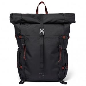 Sandqvist , Kurierrucksack Forest Hike in schwarz, Rucksäcke für Damen