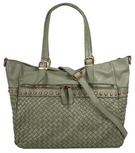 Samantha Look Shopper, echt Leder, Made in Italy