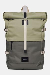 Sandqvist Bernt Backpack multi dew green/night grey backpack