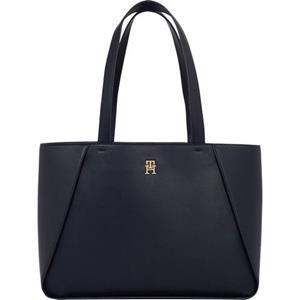 Tommy Hilfiger , Th Casual Shopper Tasche 40 Cm in blau, Shopper für Damen