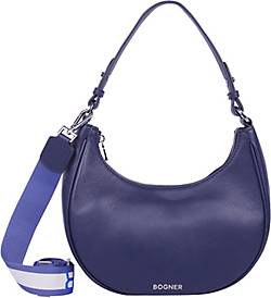 Bogner , Andermatt Melene Schultertasche Leder 28 Cm in violett, Schultertaschen für Damen