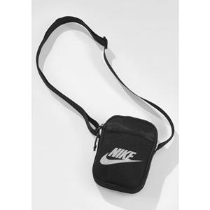 Nike Schultertasche Heritage Small - Schwarz/Weiß