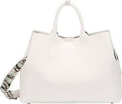 Ekonika , Shopper In Schlichtem Design in weiß, Schultertaschen für Damen