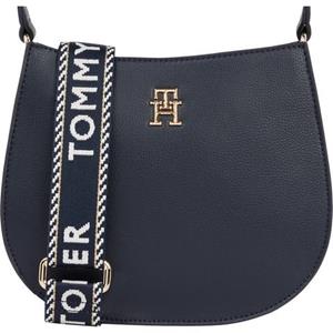 TOMMY HILFIGER, Handtasche Tommy Life Med Crossover Sp23 in dunkelblau, Henkeltaschen für Damen