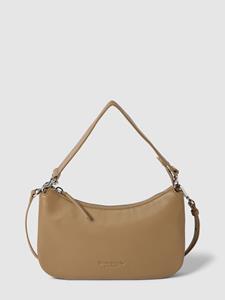 Marc O'Polo , Doppel-Pouch Aus Softem Lammleder in beige, Schultertaschen für Damen