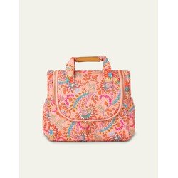 Oilily Cathy Travel Kit with Hook - Ruby Peach Amber