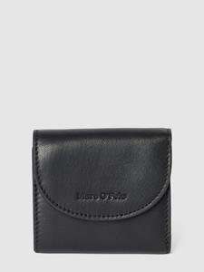 Marc O'Polo, Kombi-Geldbörse Aus Softem Lammleder in schwarz, Geldbörsen für Damen