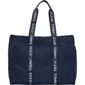 TOMMY-JEANS , Damen Shopper Tjw Essential Tote in dunkelblau, Shopper für Damen