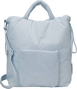 Marc O'Polo , Puffer-Shopper Aus Recyceltem Material in blau, Shopper für Damen