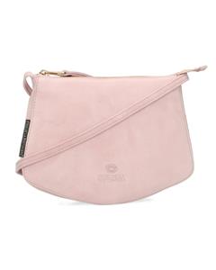 Crossbody su&egrave;de roze