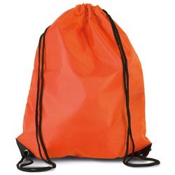 4x stuks sport gymtas/draagtas in kleur Oranje