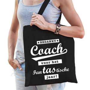 Bellatio Cadeautas Bedankt coach voor het fanTAStische jaar Zwart