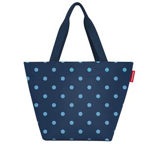 Reisenthel Shopper M Handtas Shopper - 15L - Mixed Dots Blue Blauw