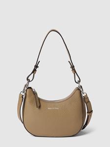 Marc O'Polo, Kleine Crossbody Bag Aus Genarbtem Rindsleder in beige, Umhängetaschen für Damen
