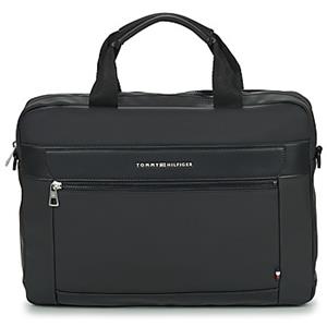 TOMMY HILFIGER, Aktentasche Th Casual Slim Computer Bag Psp23 in schwarz, Businesstaschen für Herren