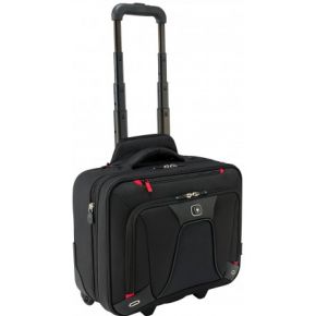 Wenger "Transfer" Notebook Trolley 12" bis 15,6" Zoll, schwarz [mit Tabletfach 10"]