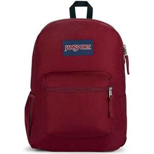 Jansport Laptoprugzak Cross Town, Russet Red met zacht verdikt laptopvak (15 inch)