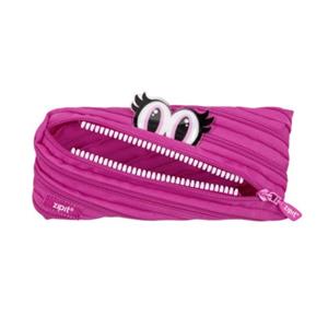 Paagman Zipit monster etui, formaat 22 x 10 cm., kleur roze