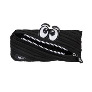 Paagman Zipit monster etui, formaat 22 x 10 cm., kleur zwart