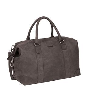 Justified Bags  Mercure - Leren Zwarte Weekendtas - Reistas - Laptopvak