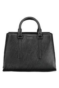 Calvin Klein Dames Zwarte Polyester Handtas