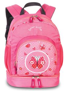 FABRIZIO Kinderrucksack junior active Schmetterling rosa