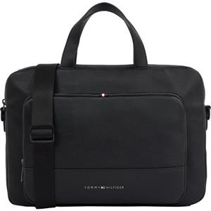 Tommy Hilfiger Messenger Bag "TH ESSENTIAL SLIM COMPUTER BAG", mit Trolley-Aufsteck-System