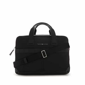 Tommy Hilfiger Messenger Bag "TH ELEVATED NYLON COMPUTER BAG", mit gepolstertem Laptopfach