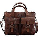 PRIDE AND SOUL Laptoptas REAL ME 15 Inch Leer Zwart