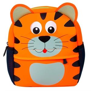 Cute Kid peuter Schoo zakken kleuterschool kinderen schooltas 3D Cartoon Animal Bag (Tiger)