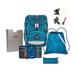 DerDieDas Ergoflex Trendsport Schulrucksack Set