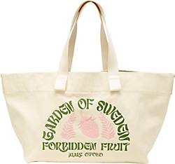 Marc O'Polo , Oversized Canvas-Shopper Aus Bio-Baumwolle in beige, Shopper für Damen