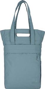 Jack Wolfskin Piccadilly Shopper met rugzakfunctiepurper teal grey