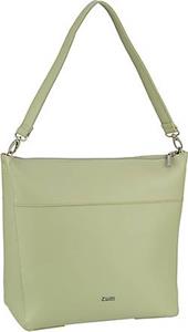 Zwei , Schultertasche Mademoiselle M110 in dunkelgrün, Schultertaschen für Damen