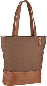 Zwei , Shopper Jana J145 in hellbraun, Shopper für Damen