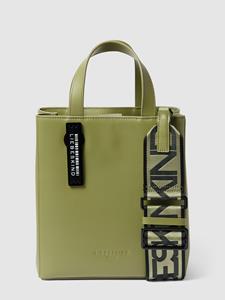 Liebeskind, Paper Bag Carter Handtasche S Leder 22 Cm in mittelgrün, Henkeltaschen für Damen