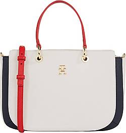 Tommy Hilfiger , Damen Tasche Th Emblem Satchel in bunt, Shopper für Damen