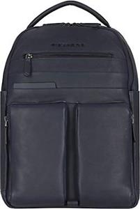 Piquadro Blauw Leren Rugzak