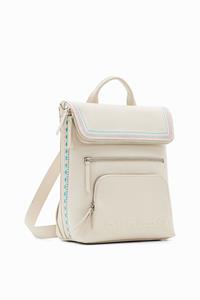 Desigual, City Rucksack 31.5 Cm in weiß, Rucksäcke für Damen