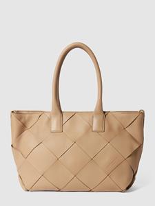 Liebeskind, Chelsea Weaving Shopper Tasche M Leder 36 Cm in beige, Shopper für Damen