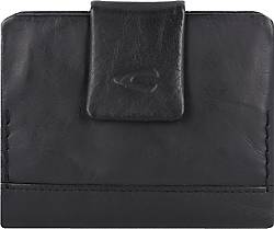 camel active, Rise Geldbörse Rfid Schutz Leder 10.5 Cm in schwarz, Geldbörsen für Herren