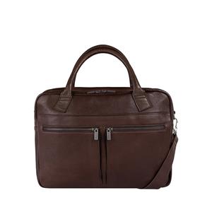 Cowboysbag Laptop bag Carrington 15.6 inch-Coffee