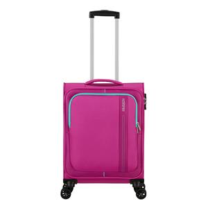 American Tourister American Toursiter Sea Seeker Spinner 55 deep fuchsia Zachte koffer