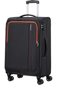 American Tourister American Toursiter Sea Seeker Spinner 68 charcoal grey Zachte koffer