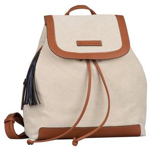 Tom Tailor , Kimi City Rucksack 29 Cm in beige, Rucksäcke für Damen