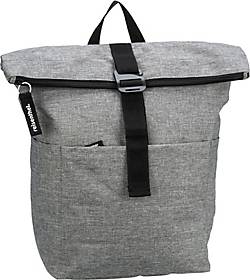 Reisenthel , Kurierrucksack Rolltop Backpack in mittelgrau, Rucksäcke für Damen