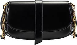 Ekonika , Handtasche Mit Ketten-Detail in schwarz, Schultertaschen für Damen